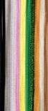 Folia Chenilledraad Safari, 500mm lengte, 100 stuks