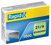 Rapid - Nietjes Standard Universal 21/4, 10.000 stuks, grijs