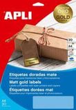 Agipa markerings-etiketten 38-1x21-2mm goud