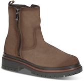 Caprice Dames Enkellaarsje 9-25401-45 334 G-breedte Beige Leer Maat 40 EU