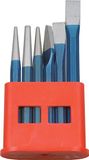 LSR TOOLS 3008006 beitelset 6-delig, CrV, in kunststof standaard