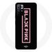 Blackpink Redmi Note 11 5G hoesje Blackpink VIP Tickets Blackpink logo Voorkant zwarte Maniacase