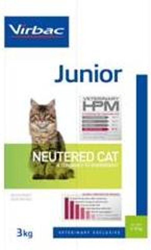 VIRBAC HPM FELINE NEUTERED JUNIOR 0 4KG