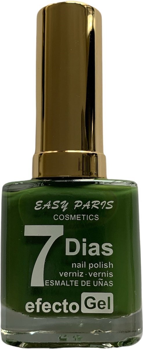 Easy Paris Cosmetics Easy Paris - Nagellak - Kaki / Legergroen / Olijfgroen / Mosgroen - 1 flesje met 13 ml inhoud - Nummer 42