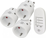 Brennenstuhl Smart Plug - White - Remote Control - 25m Range - IP20