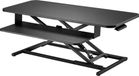 VDD Gaming Zit sta bureau verhoger ergonomisch - werkstation hoogte verstelbaar - 95 cm breed - Zwart