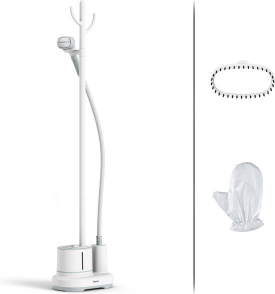 Tefal Origin Home IT3274 Kledingstomer - Upright Garment Steamer - White/Light Green