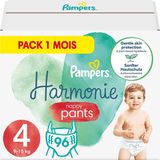 Pampers Harmonie Pants Maat 4 (9kg-15kg) - Mega Pack - 96 Luierbroekjes