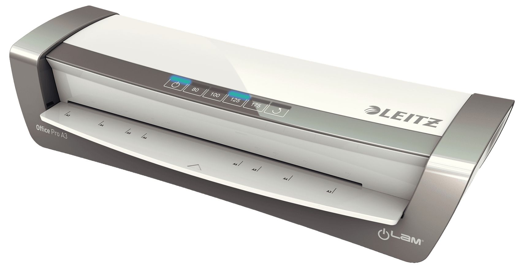 Leitz iLAM Office Pro A3 Laminator - 500 mm/min - Grey/Silver