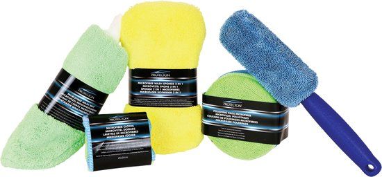 CARPOINT Protecton Microvezel Schoonmaakset 9-delig