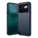 Coque Nothing Phone (4a) Pro en TPU Brossé - Fibre de Carbone - Bleue
