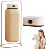 Merkloos Draagbare Opvouwbare Mini-droger Beige