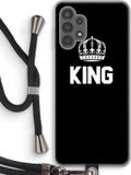 Case Company® - Samsung Galaxy A13 4G Case with Cord - King Black - Back Cover