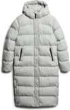 Superdry MICROFIBRE LONGLINE PUFFER JKT Dames Jas - Maat L