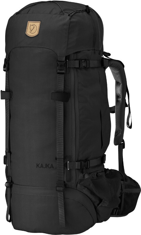 Fjällräven Kajka 75 rugzak Dames zwart 2018 Backpacks & Wandelrugzakken