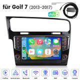 Hexinex 9" Android 15 autoradio pour Golf 7 (2013-2017) avec GPS, Wi-Fi, Bluetooth, DAB+, SWC, USB, DSP, 2 Go de RAM et 64 Go de stockage