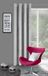 Eurofirany Moderne gordijnen, polyester, zilver, 140 x 250 x 1 cm