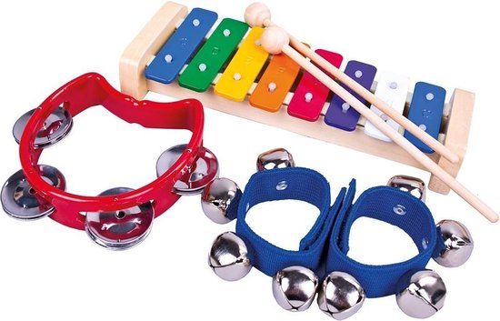 Bino Muziekset 5 stuks.