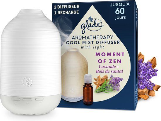 Glade Aromatherapy Mist Diffuser Starter Kit - Moment of Zen - 17.4ml