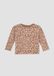 s.Oliver Shirt donkerbruin / roestrood / wit