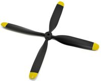 E-flite Propeller 4 Blade 10.5 x 8 P-51D 1.2m - EFLP105084BL
