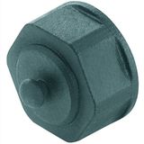 Telegärtner 100022773 STX V1 stofkap voor flenzen variant 1 Zwart 1 stuk(s)