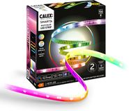 Calex Smart LED Strip - 2M, Slimme Lichtstrip, RGBIC+CCT, App bedienbaar, Binnengebruik, 12W