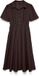 VERO MODA VMRAY SS CALF CORDUROY DRESS WVN EXP Dames Mini jurk Chocolate Torte XS