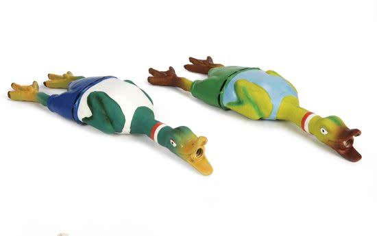 Beeztees Eend - Hondenspeelgoed - Incl. Geluid - 45x11 cm