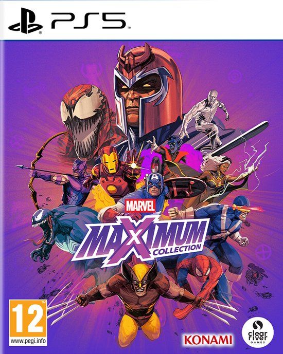 Clear River Games MARVEL MaXimum Collection Standard Edition PlayStation 5 Blu-ray