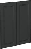 Vicco R-Line Keukenfront – 59.2 x 71.3 cm meubelfront voor de onderkast Antraciet landhuis