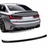 BinaParts Kofferspoiler geschikt voor BMW 3 Serie G20 Sedan (2018+) - Glans Zwart