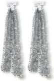 Inge-glas Kerstslingers 2x Zilver 5 x 270cm