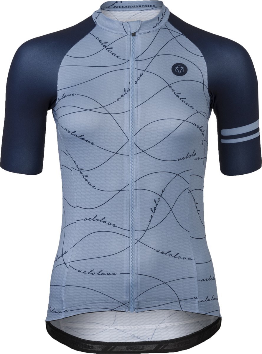 AGU Velo Wave Fietsshirt Essential Dames - Blauw - XS