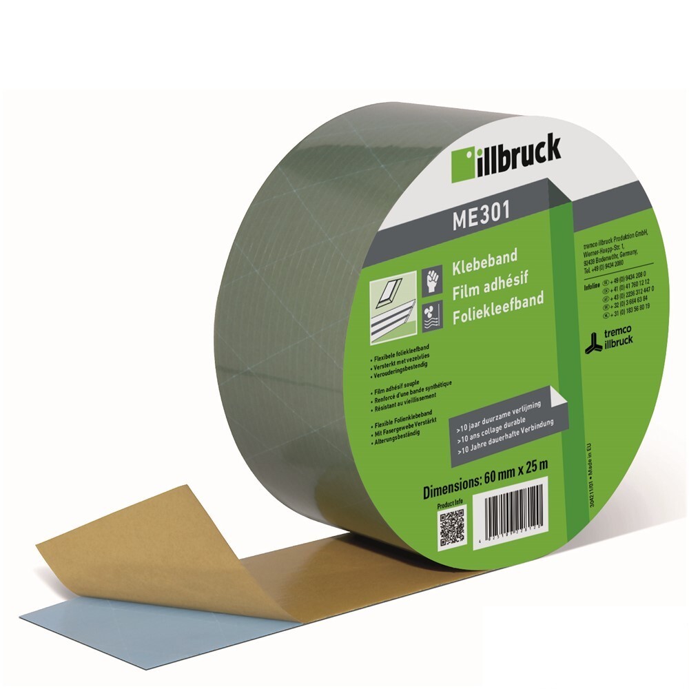 Illbruck ME301 Foliekleefband 60mm x 25M