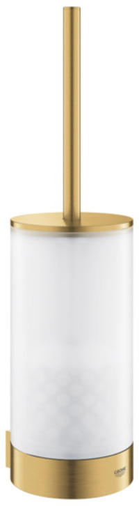 GROHE Selection Closetborstelgarnituur Wandmontage Glas/Metaal Brushed Cool Sunrise 41076GN0