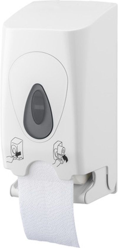 PlastiQline - Toiletroldispenser 5591 ABS Plastic Wit