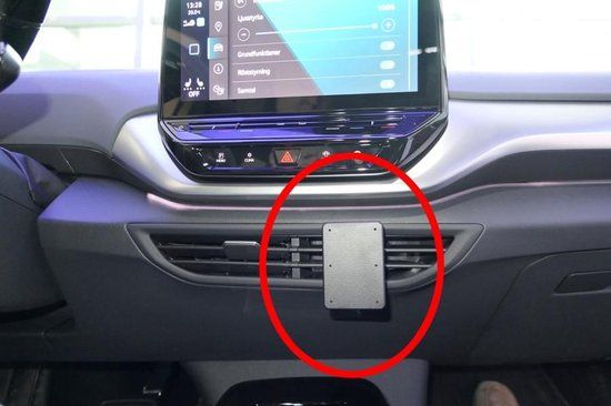 Brodit ProClip houder voor Volkswagen ID.4 2020 - Center mount - Zwart