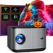 bez marki YOTON Projector Y8 1080p 4K-ondersteuning 22000 lm WiFi 6 Bluetooth Android TV autofocus
