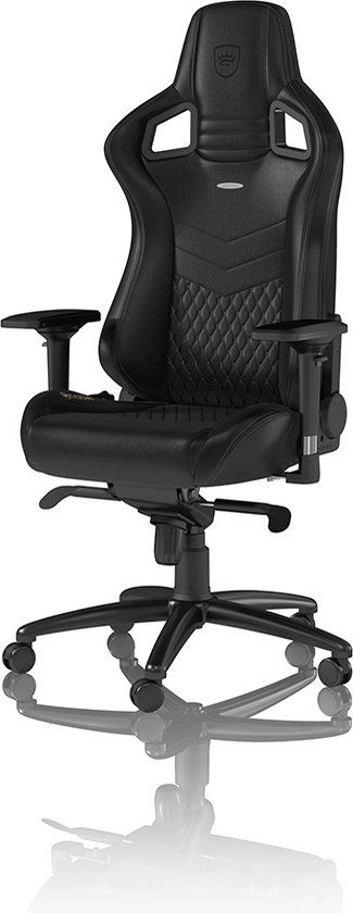 noblechairs EPIC Gaming Chair - Black Leather