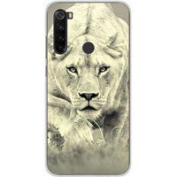 1001 coques Lioness Siliconen hoesje compatibel met Xiaomi Redmi Note 8