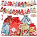 Calendrier de l'Avent à remplir - 24 calendriers de l'Avent à remplir soi-même - Poussière enfant - Grand calendrier de l'Avent - Sacs de bricolage