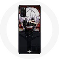 Maniacase Case voor Samsung Galaxy A41 Tokyo Ghoul Kaneki Ken Mask Japanse Anime