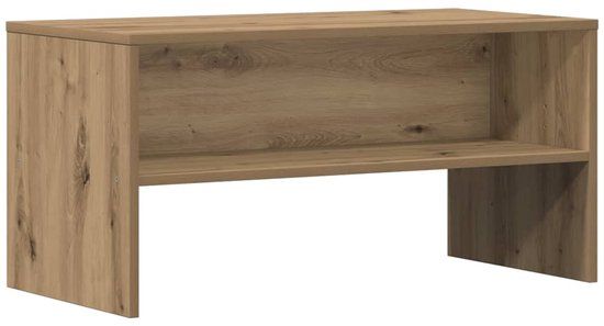 vidaXL Tv-meubel - 80x40x40 cm - Bewerkt Hout - Artisanaal Eikenkleur