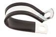 RS PRO Kabelhouder P-klem voor schroeven, kabel-Ø 50 mm staal zwart 25,4 mm x 2,4 mm, verpakking van 2 stuks