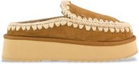 MOU Clog Eskimo Platform Instappers - Dames - Cognac - Maat 36