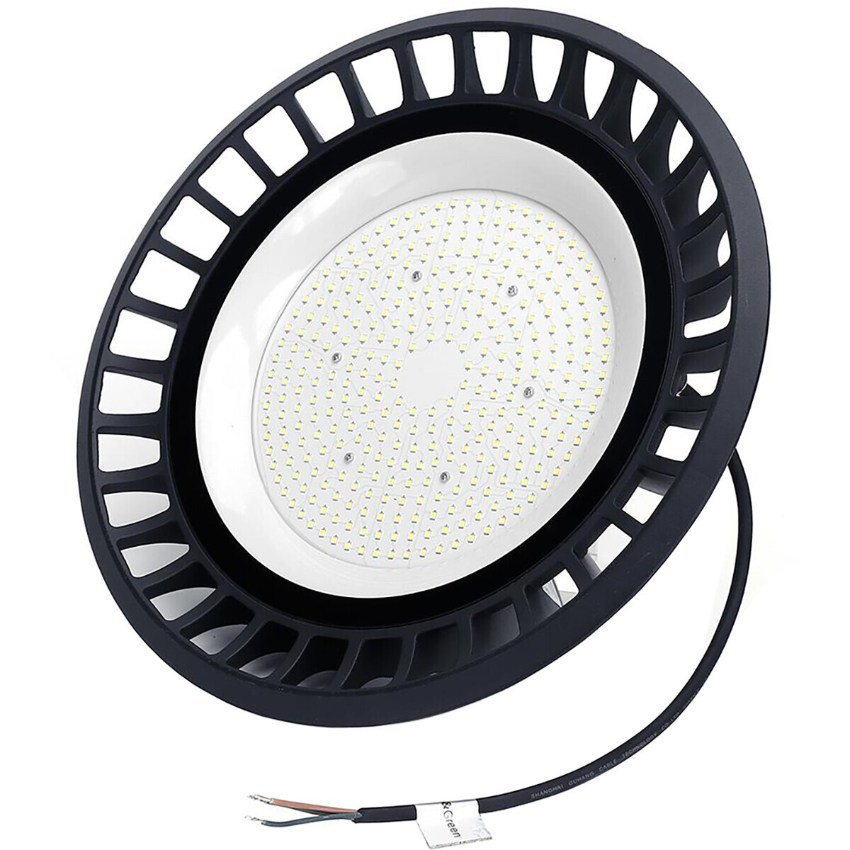 BES LED LED UFO High Bay 200W - Aigi Eiya - Magazijnverlichting - Waterdicht IP65 - Helder/Koud Wit 6500K - Aluminium