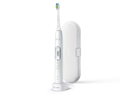 Philips Sonicare ProtectiveClean 6100 HX6877/28 - Elektrische Tandenborstel - Zilver/Wit