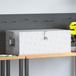 vidaXL - Opbergbox - 80x39x30 cm - aluminium - zilverkleurig