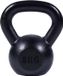 Gorilla Sports Kettlebell - 8 kg - Gietijzer - Zwart - Extra Stabiel